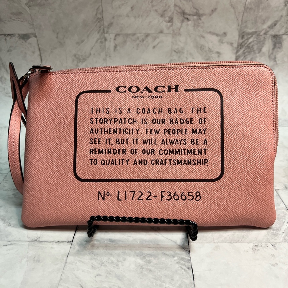 Coach Storypatch Wristlet